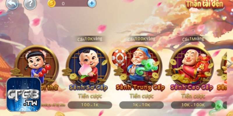 Trải nghiệm game nổ hũ thần tài đến